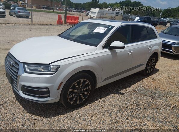 WA1LAAF77HD030339 2017 AUDI Q7 White Vista tres cuartos delantera izquierda