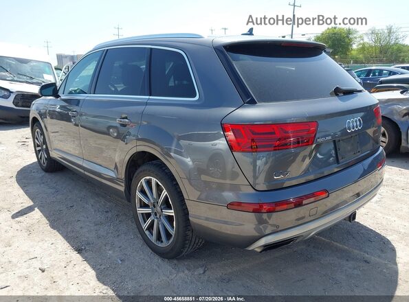 WA1LAAF77JD034865 2018 AUDI Q7 Gray Задня ліва чверть