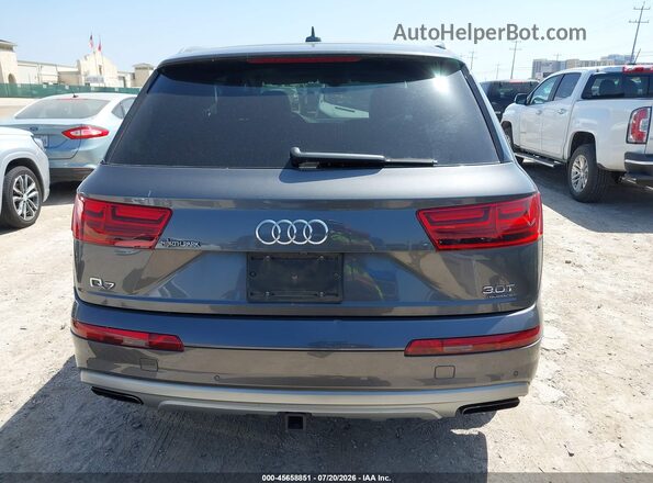 WA1LAAF77JD034865 2018 AUDI Q7 Gray 