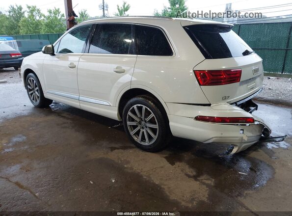 WA1LAAF77JD037877 2018 AUDI Q7 White Rear left