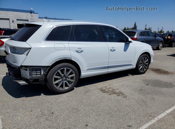 WA1LAAF78HD003392 2017 AUDI Q7 White უკანა მარჯვენა