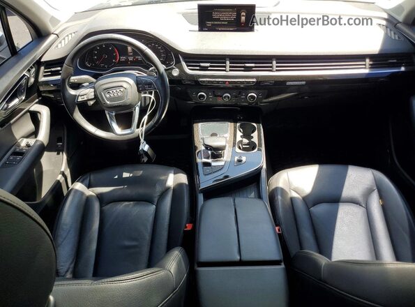WA1LAAF78HD003392 2017 AUDI Q7 White წინა პანელის ხედი