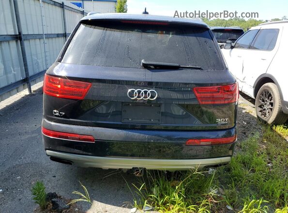 WA1LAAF78HD015042 2017 AUDI Q7 Black უკანა ხედი