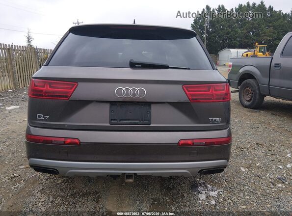 WA1LAAF78HD020418 2017 AUDI Q7 Brown 