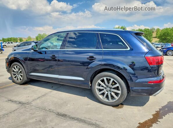 WA1LAAF78HD025442 2017 AUDI Q7 Black Trasero izquierdo