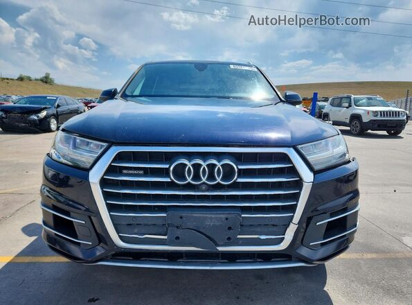 WA1LAAF78HD025442 2017 AUDI Q7 Black Vista frontal