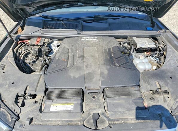 WA1LAAF78JD009599 2018 AUDI Q7 Black Engine compartment view