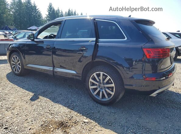 WA1LAAF78JD009599 2018 AUDI Q7 Black Rear left