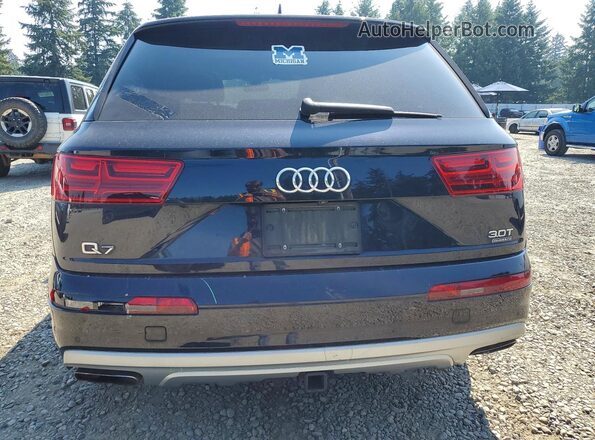 WA1LAAF78JD009599 2018 AUDI Q7 Black Rear view