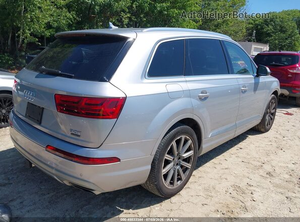 WA1LAAF78JD037872 2018 AUDI Q7 Серебряный Задняя правая четверть