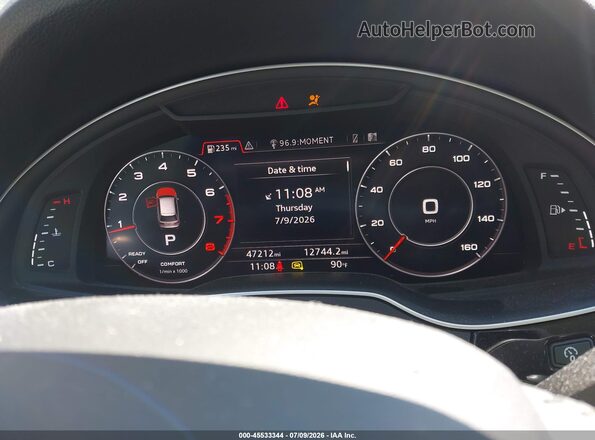 WA1LAAF78JD037872 2018 AUDI Q7 Серебряный Вид задних сидений