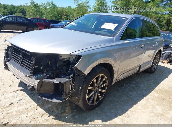 WA1LAAF78JD037872 2018 AUDI Q7 Серебряный Передняя левая четверть
