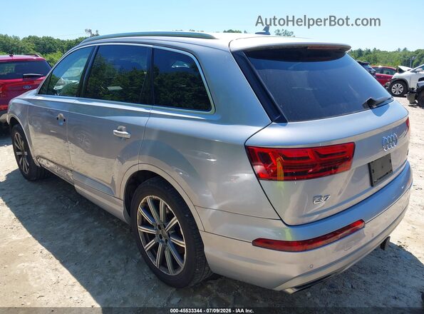 WA1LAAF78JD037872 2018 AUDI Q7 Серебряный Задняя левая четверть
