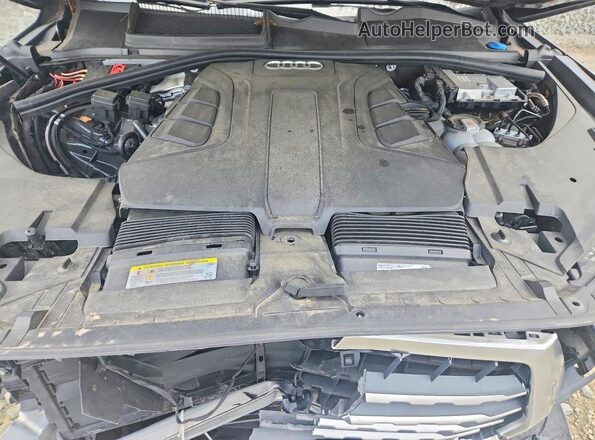 WA1LAAF78KD041695 2019 AUDI Q7 Gray Vista del compartimento del motor