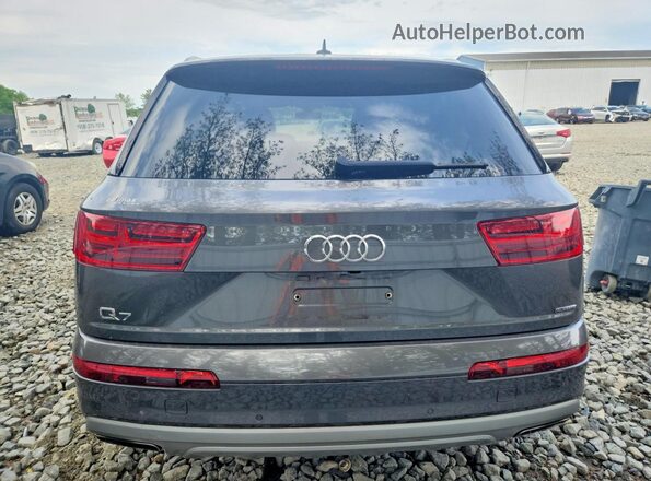 WA1LAAF78KD041695 2019 AUDI Q7 Gray Vista trasera
