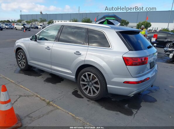 WA1LAAF79HD001439 2017 AUDI Q7 Silver Հետևի ձախ