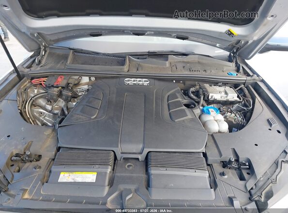 WA1LAAF79HD001439 2017 AUDI Q7 Silver Հետևի տեսք