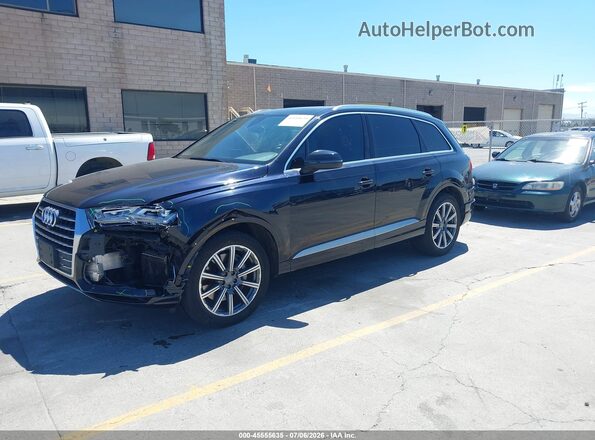 WA1LAAF79HD019651 2017 AUDI Q7 Blue Front left
