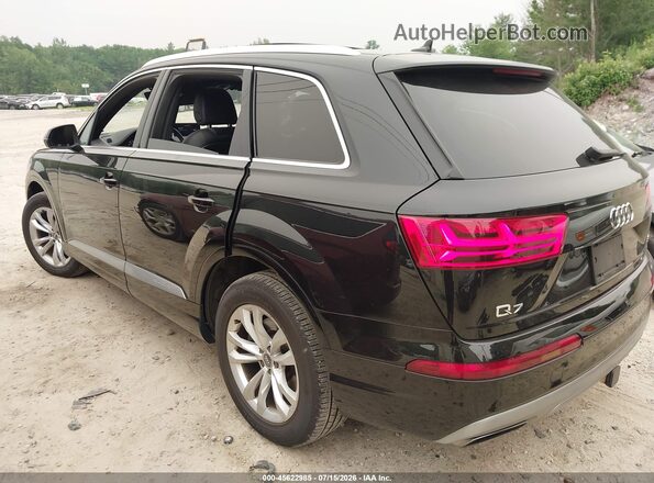 WA1LAAF79HD037499 2017 AUDI Q7 Black Հետևի ձախ