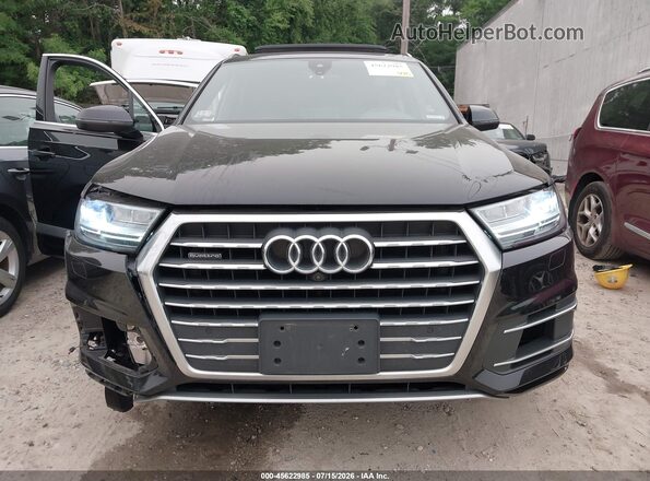 WA1LAAF79HD037499 2017 AUDI Q7 Black Սալոնի հետևի տեսք