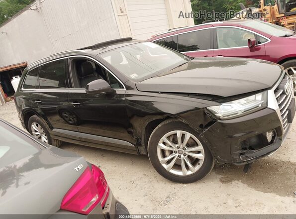 WA1LAAF79HD037499 2017 AUDI Q7 Black Սալոնի 360 աստիճան տեսք