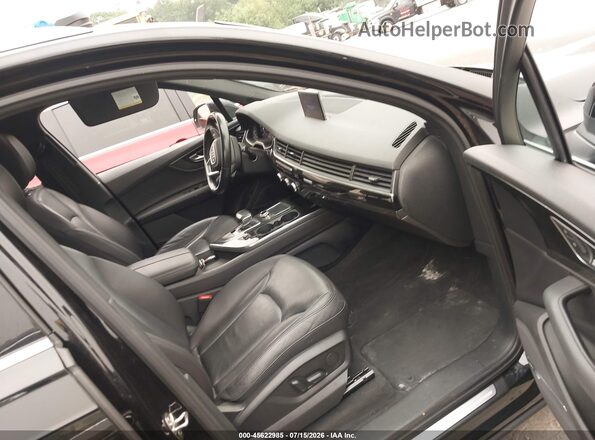 WA1LAAF79HD037499 2017 AUDI Q7 Black Սալոնի դիմացի տեսք