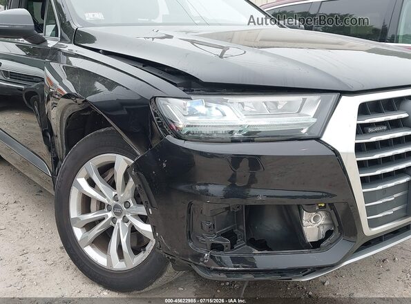 WA1LAAF79HD037499 2017 AUDI Q7 Black Դիմացի տեսք