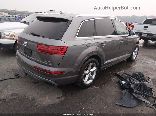 WA1LAAF79HD043951 2017 AUDI Q7 Серый Задняя правая четверть