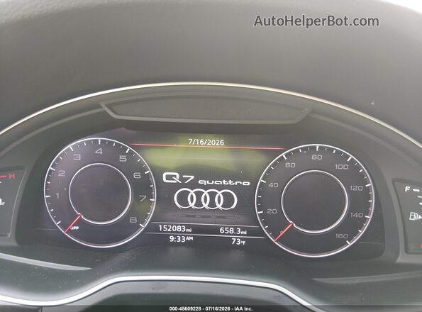 WA1LAAF79HD043951 2017 AUDI Q7 Серый Вид задних сидений