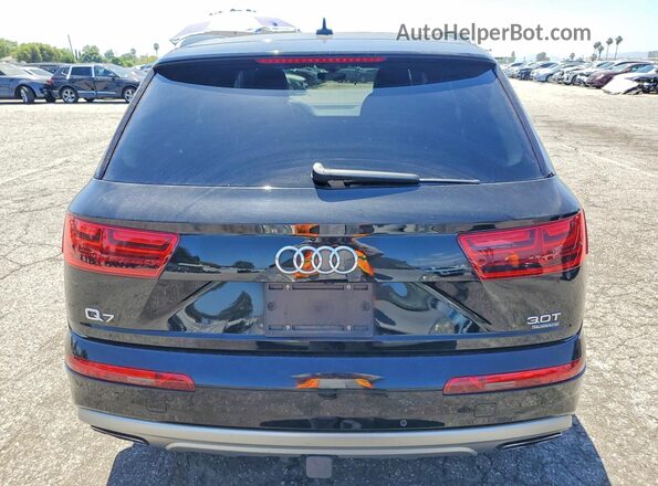 WA1LAAF79JD020952 2018 AUDI Q7 Black Widok z tyłu