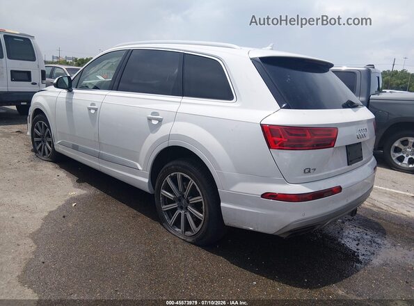 WA1LAAF79JD043440 2018 AUDI Q7 White Rear left