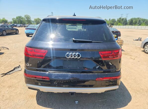 WA1LAAF79KD007765 2019 AUDI Q7 Black Rear view