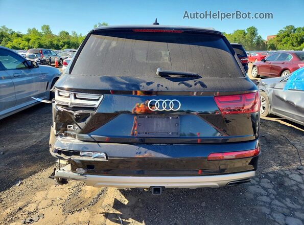 WA1LAAF79KD015543 2019 AUDI Q7 Black Widok z tyłu