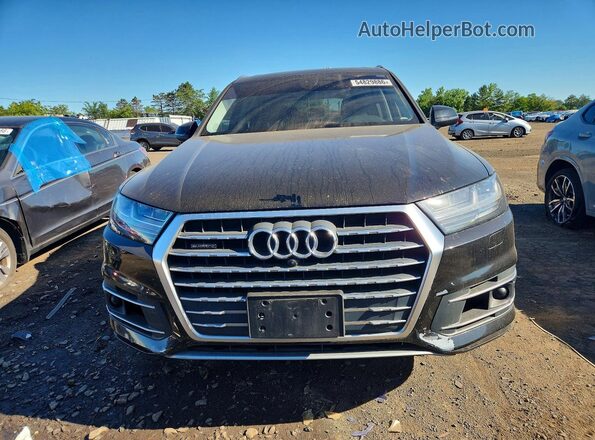 WA1LAAF79KD015543 2019 AUDI Q7 Black Widok z przodu