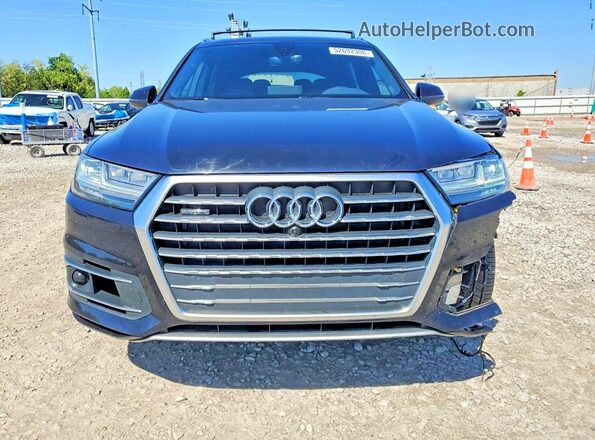 WA1LAAF79KD020290 2019 AUDI Q7 Black Widok z przodu