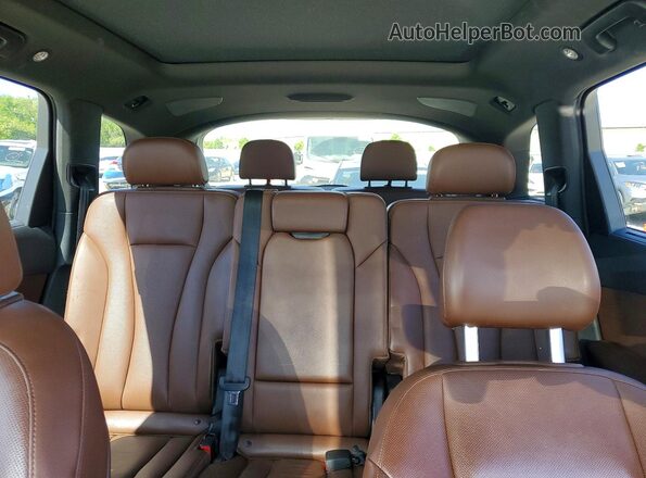 WA1LAAF79KD020290 2019 AUDI Q7 Black Widok tylnych siedzeń