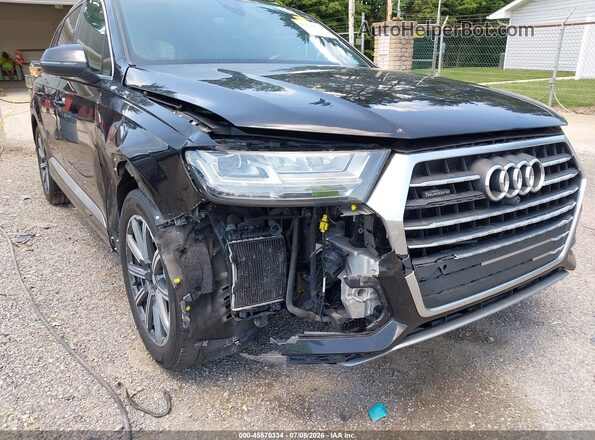 WA1LAAF7XHD013695 2017 AUDI Q7 Black Front view