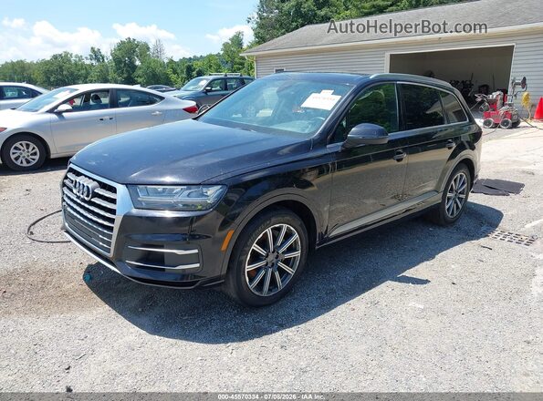 WA1LAAF7XHD013695 2017 AUDI Q7 Black Front left