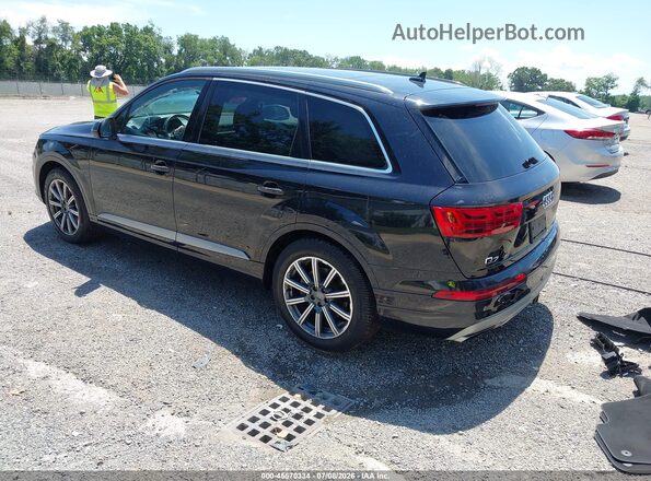 WA1LAAF7XHD013695 2017 AUDI Q7 Black Rear left