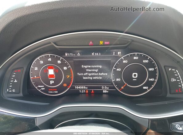 WA1LAAF7XHD013695 2017 AUDI Q7 Black Rear seats view