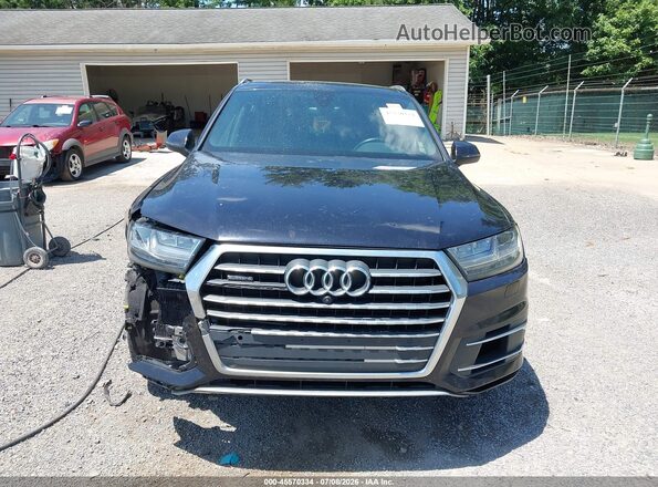 WA1LAAF7XHD013695 2017 AUDI Q7 Black Rear interior view
