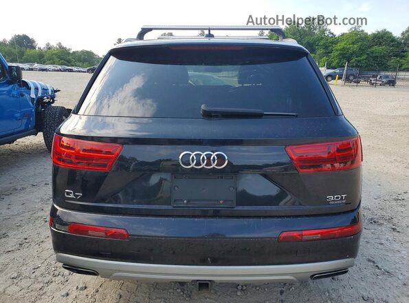 WA1LAAF7XJD000449 2018 AUDI Q7 Черный Вид сзади