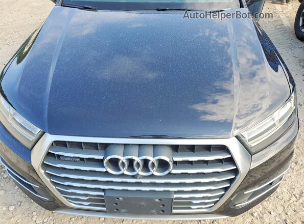 WA1LAAF7XJD000449 2018 AUDI Q7 Черный Вид подкапотного пространства