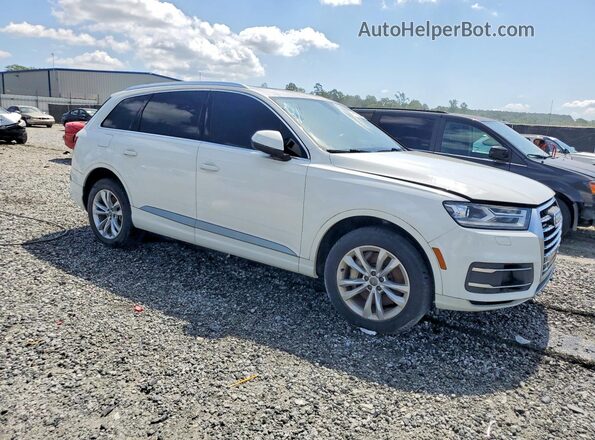WA1LAAF7XJD034262 2018 AUDI Q7 White წინა მარჯვენა