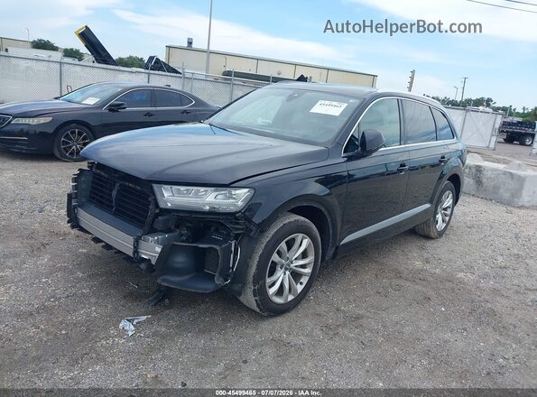 WA1LAAF7XKD037762 2019 AUDI Q7 Black Przód lewy