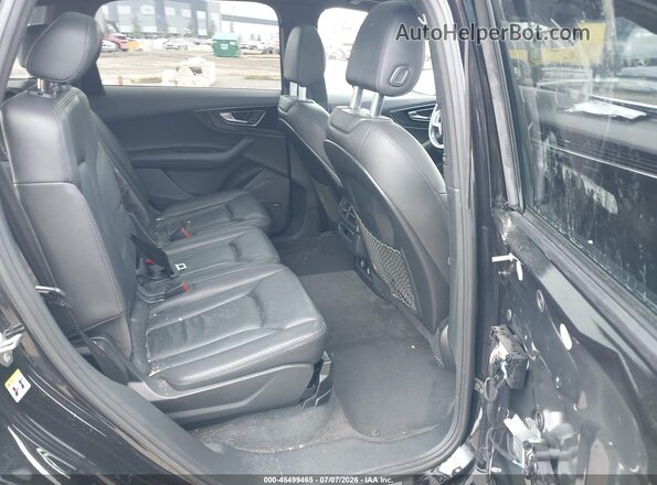WA1LAAF7XKD037762 2019 AUDI Q7 Black Widok naklejki z numerem VIN