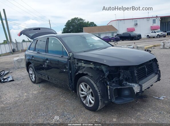 WA1LAAF7XKD037762 2019 AUDI Q7 Black Widok z przodu