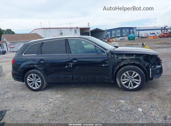 WA1LAAF7XKD037762 2019 AUDI Q7 Black Widok wnętrza 360 stopni
