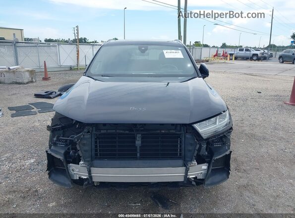WA1LAAF7XKD037762 2019 AUDI Q7 Black Widok wnętrza z tyłu