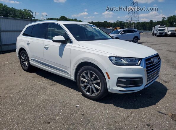 WA1LAAF7XKD039835 2019 AUDI Q7 Белый Передняя правая четверть